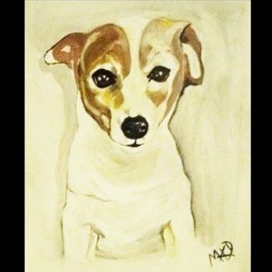 Your dog or cat or horse in acryllic
